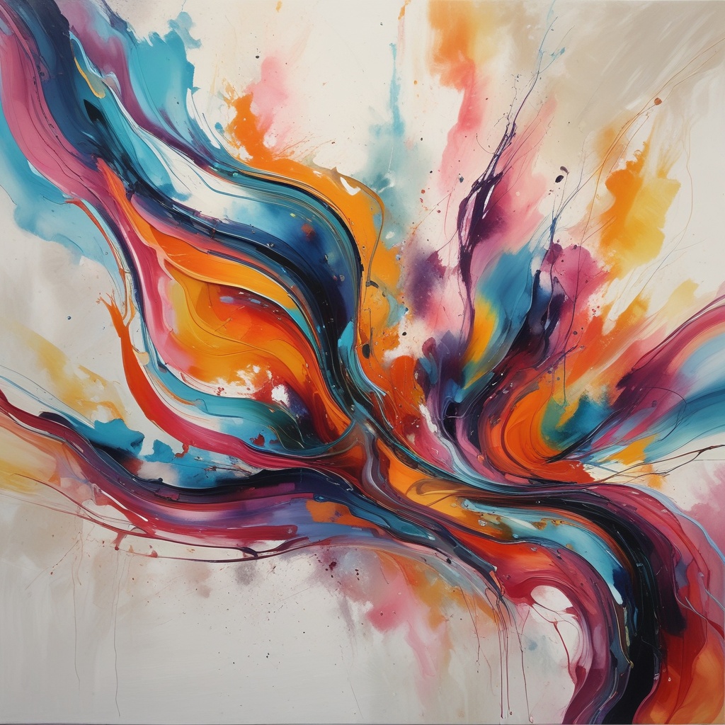 Abstract painting available for purchase